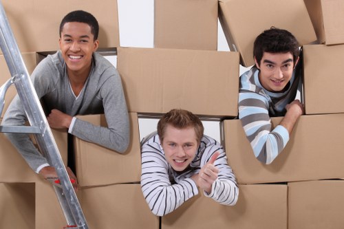 Eco-friendly moving truck service operating in Finsbury Park