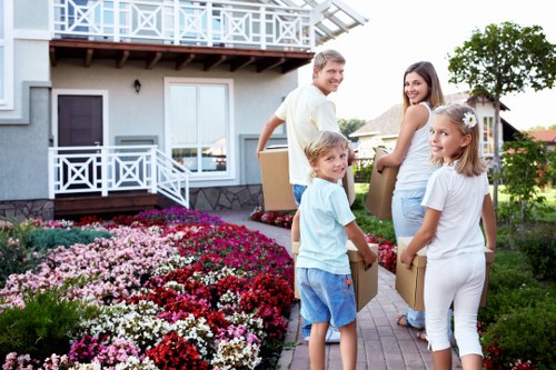 Detailed planning and logistics for business relocation services.